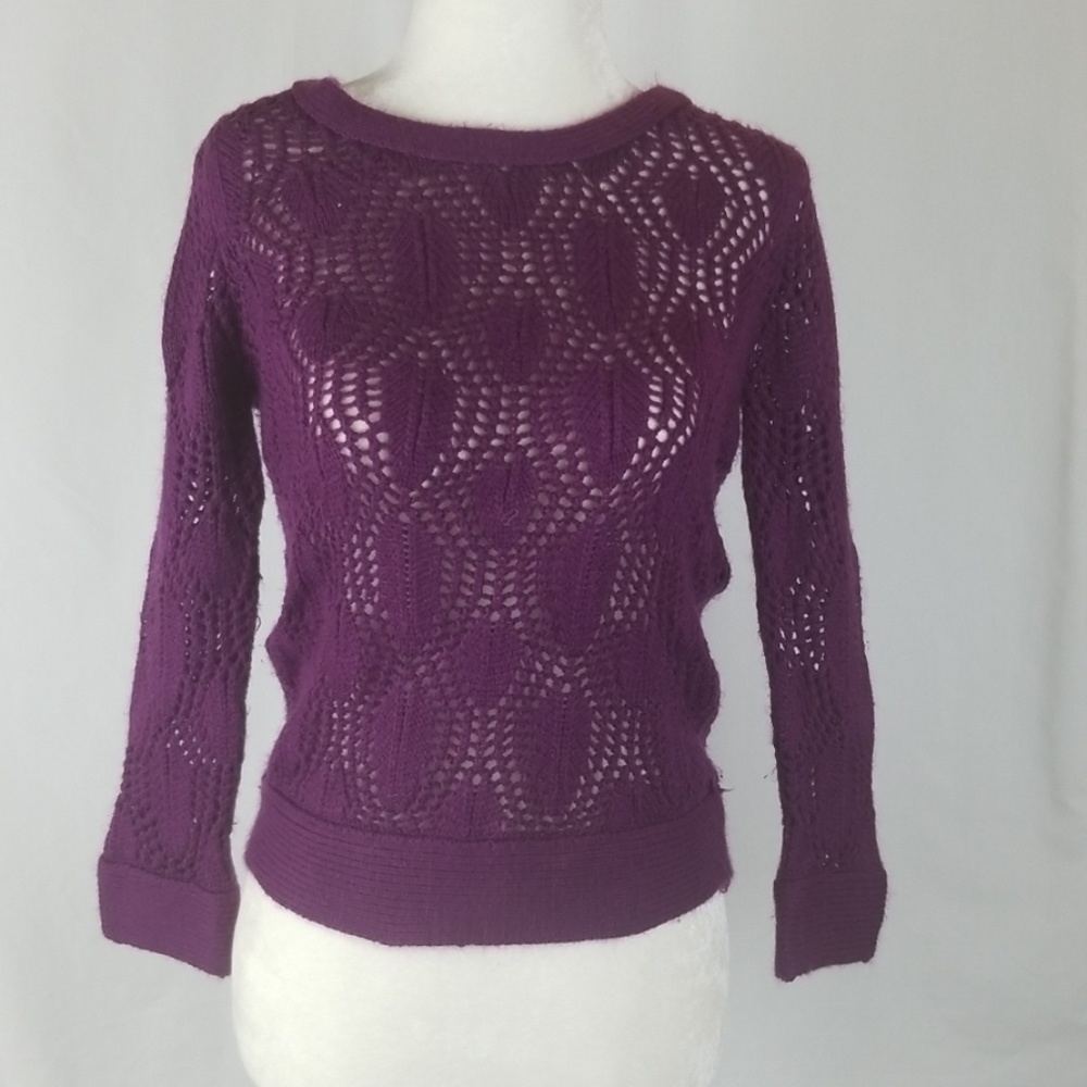 Love By Design Purple Sweater